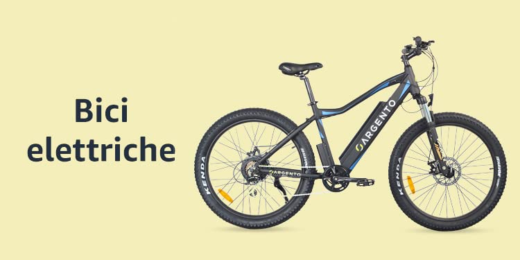 Bici elettriche (foto Amazon) - Perché una bici elettrica?