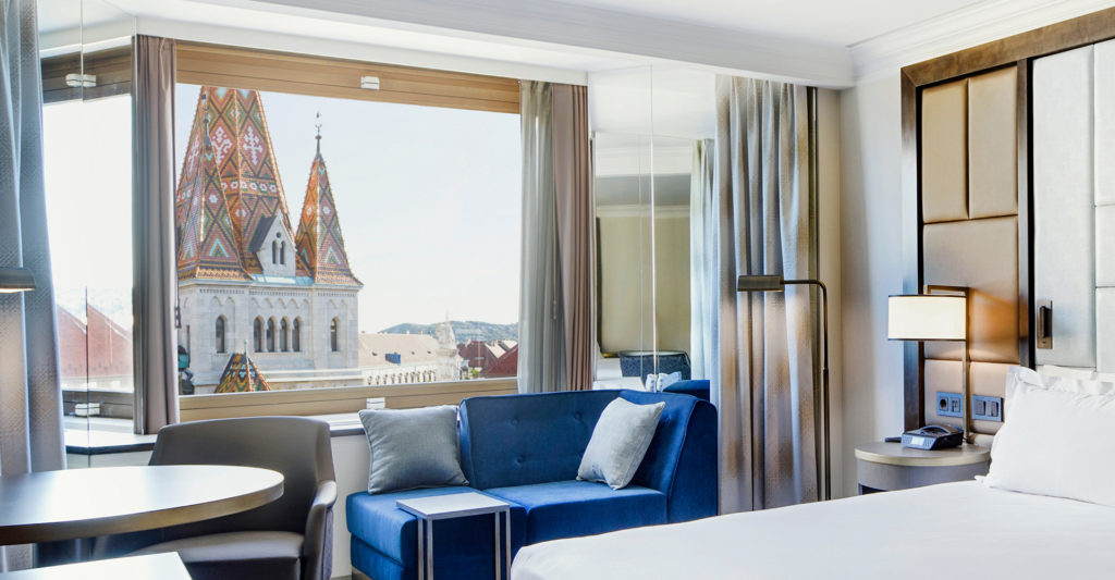 Budapest - In Ungheria le camere con vista dell'hotel Hilton Budapest 