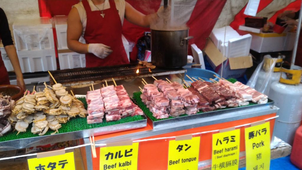 street food - Yakitori (foto aggynomadi)