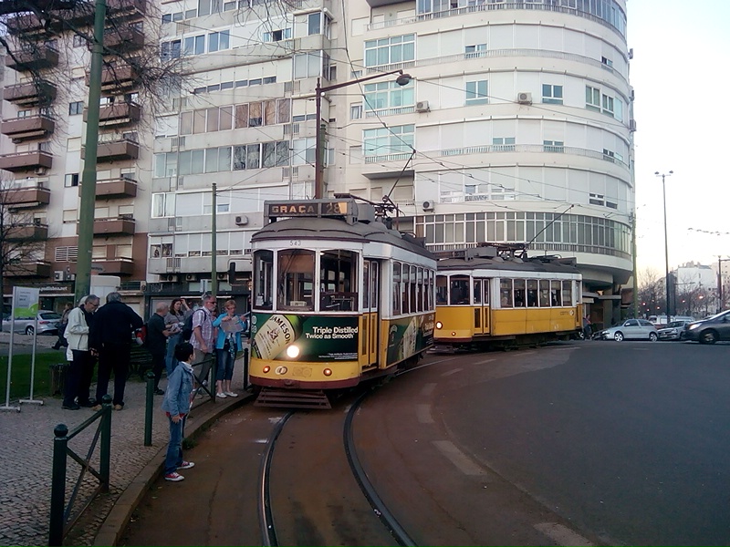Lisbona e dintorni - Capolinea del Tram 28 (foto aggynomadi)