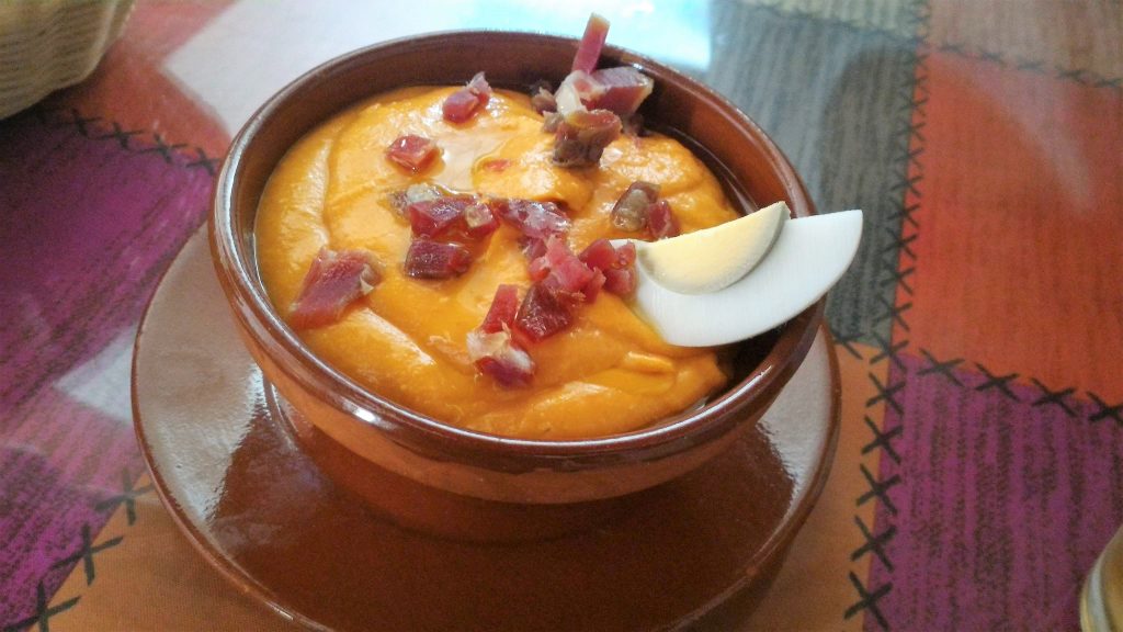 Cordoba o Cordova IN 5 FOTO - Samorejo cordobes - una zuppa fredda