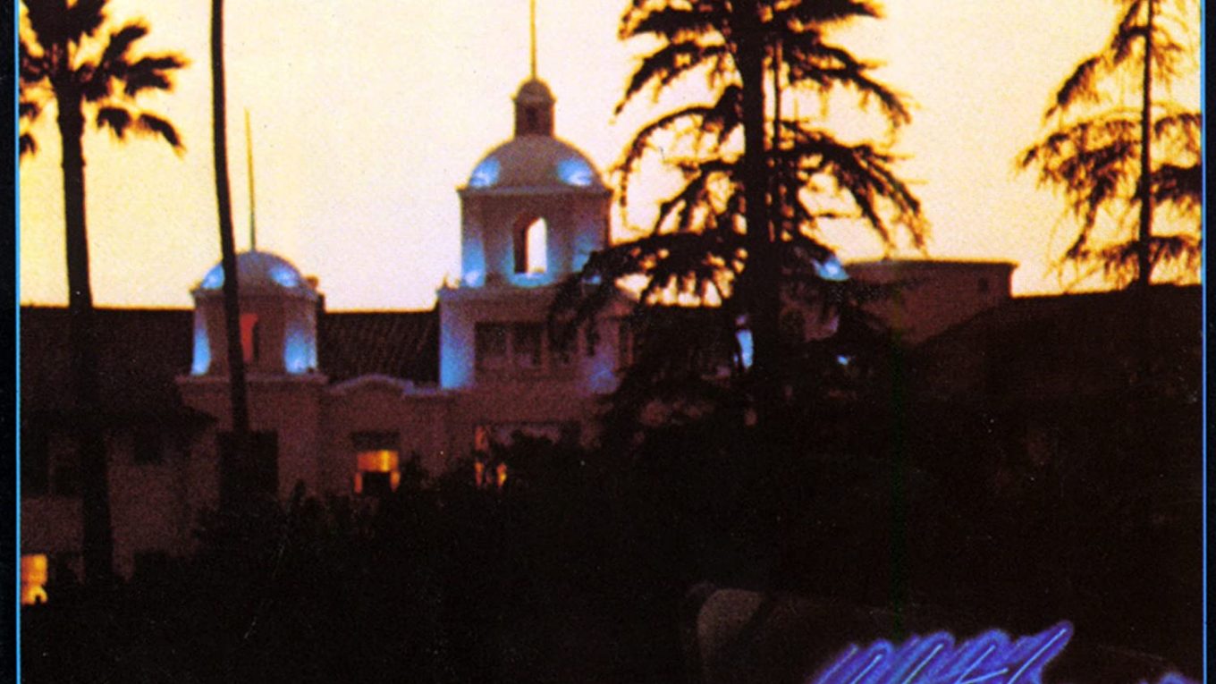 Hotel California copertina Vinile