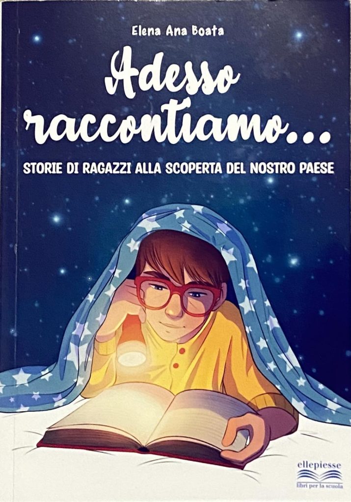 Italia - La copertina del libro Adesso raccontiamo di Elena Ana Boata