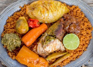 Senegal un piatto di Thieboudienne