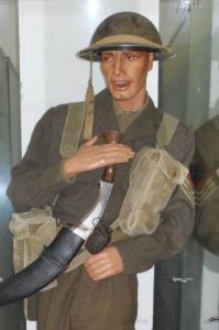 Museo Casinina, manichino di un soldato