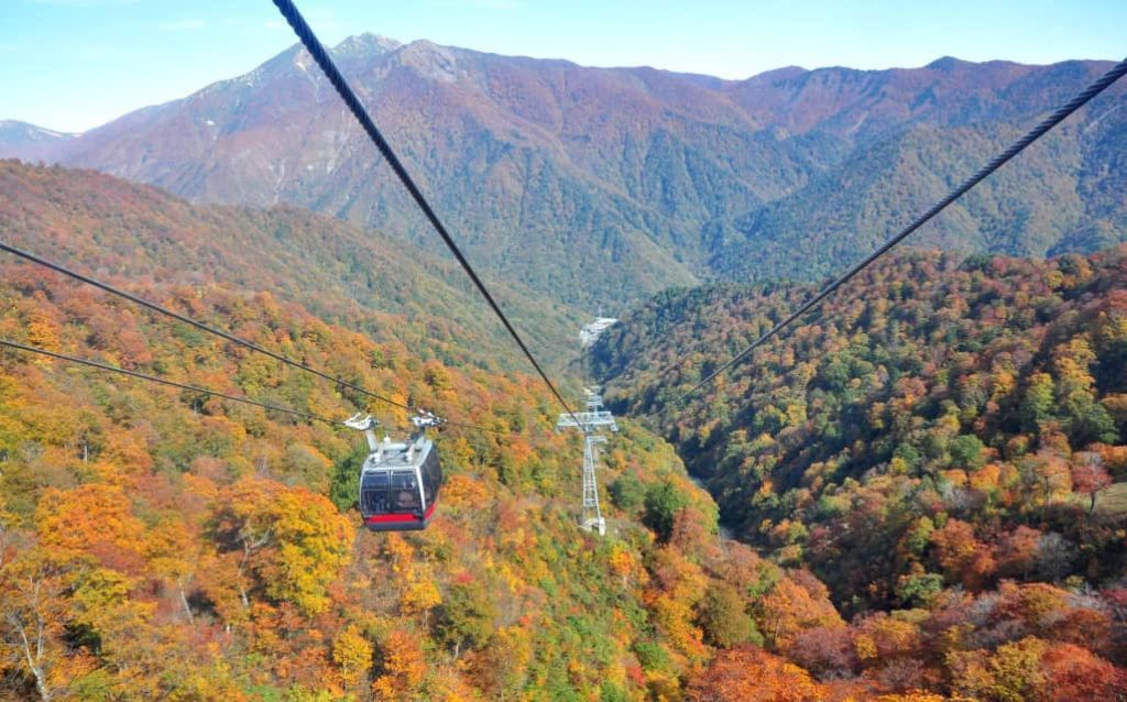 Glamping in Giappone - La teleferica del Monte Tanigawa