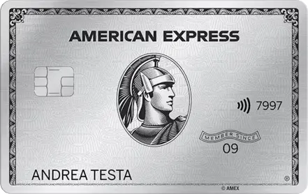 offerta presenta un amico carta di credito platino american express