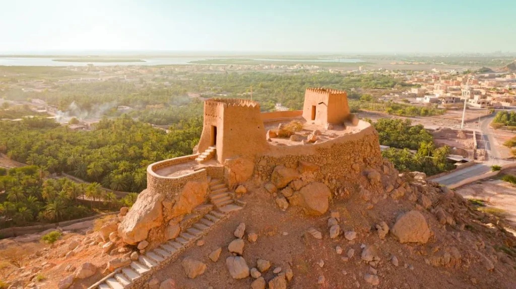 Il Forte di Dhayah a Ras Al Khaimah