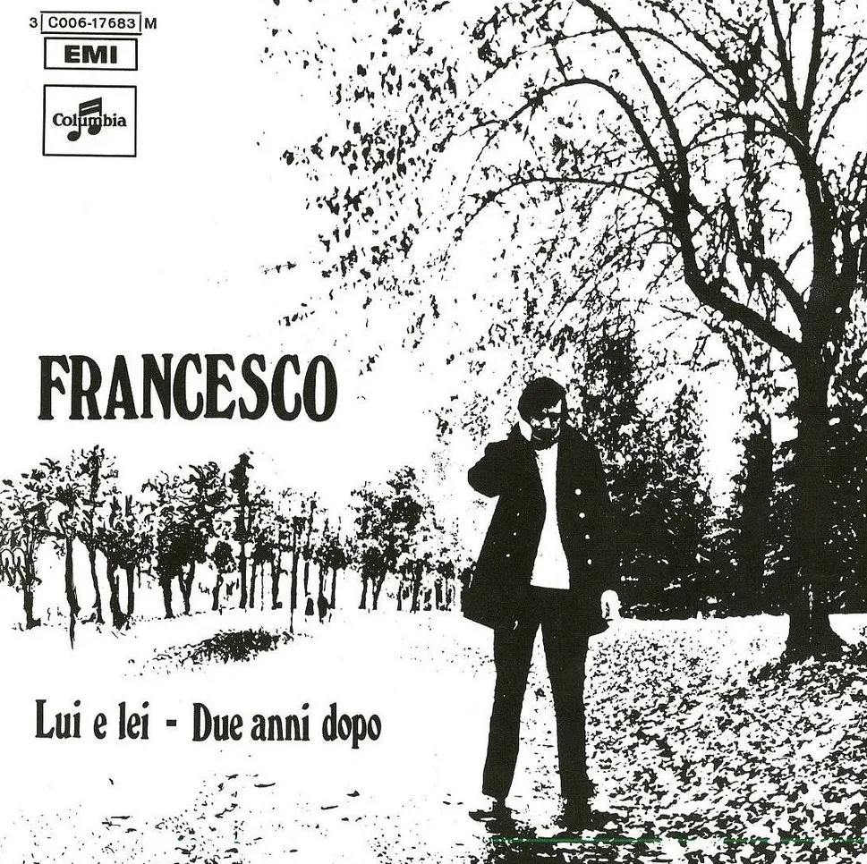 Primavera di Praga - la copertina dell'album FRANCESCO (due anni dopo) di Francesco Guccini