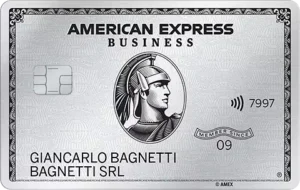 Carta PLATINO Business American Express