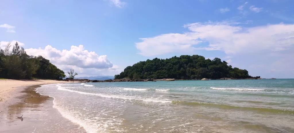 la spiaggia del Berjaya Langkawi Rersort