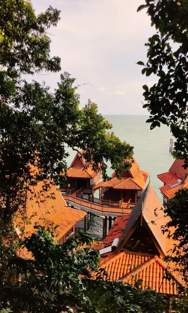 La vista mare da una camera del Berjaya Langkawi Rersort