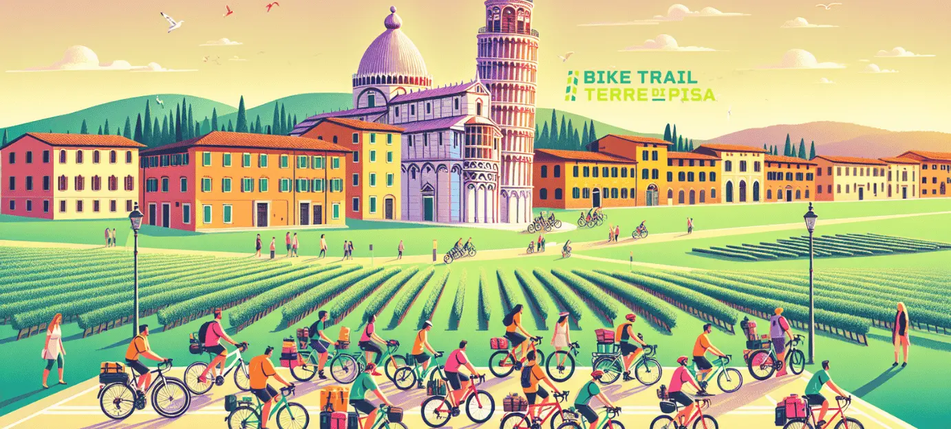 Le Terre di Pisa in bicicletta attraversando la vera Toscana