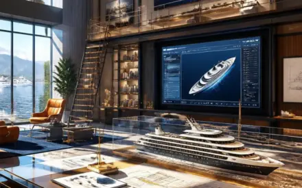 progettazione super mega yacht design di lusso sartoriali piccole navi da crociera ultra lusso